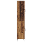 Aparador alto Madera envejecida 69,5 x 34 x 180 cm