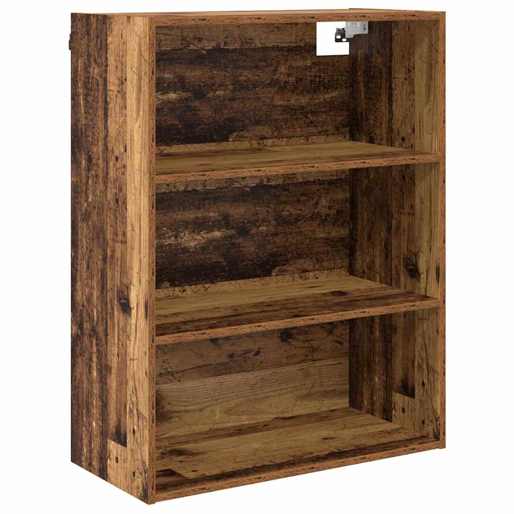 Aparador alto Madera envejecida 69,5 x 34 x 180 cm