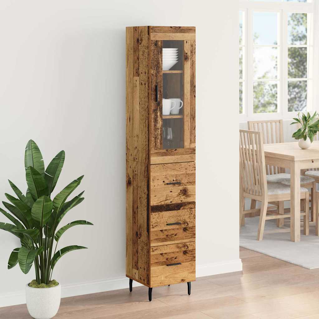 Alacena Madera Vieja 34,5 x 34 x 180 cm Madera contrachapada