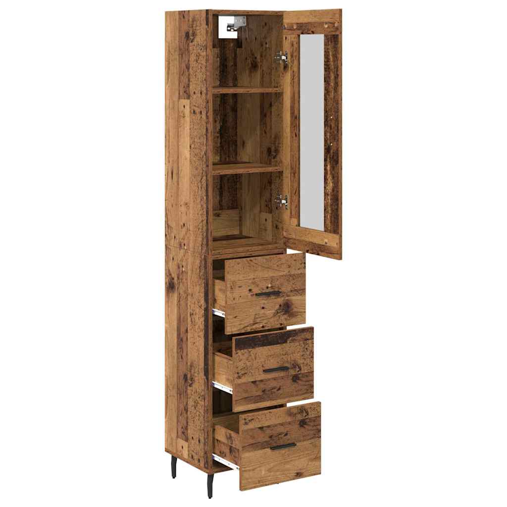 Alacena Madera Vieja 34,5 x 34 x 180 cm Madera contrachapada