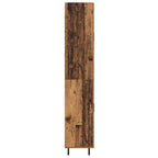 Aparador alto 2 pcs Madera envejecida
