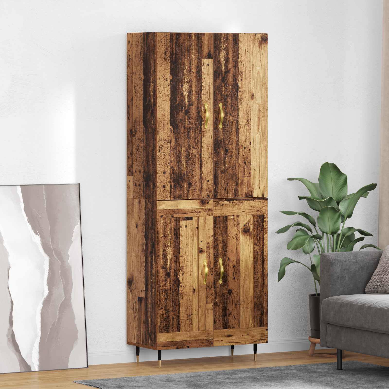 Alacena Madera Vieja 69,5 x 34 x 180 cm Madera contrachapada