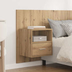 Cabecero con Mueble 3 pcs Roble artesanal Madera de ingeniería