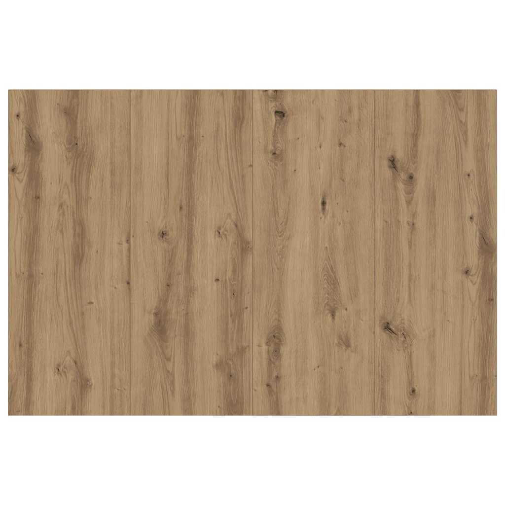 Cabecero con Mueble 3 pcs Roble artesanal Madera de ingeniería