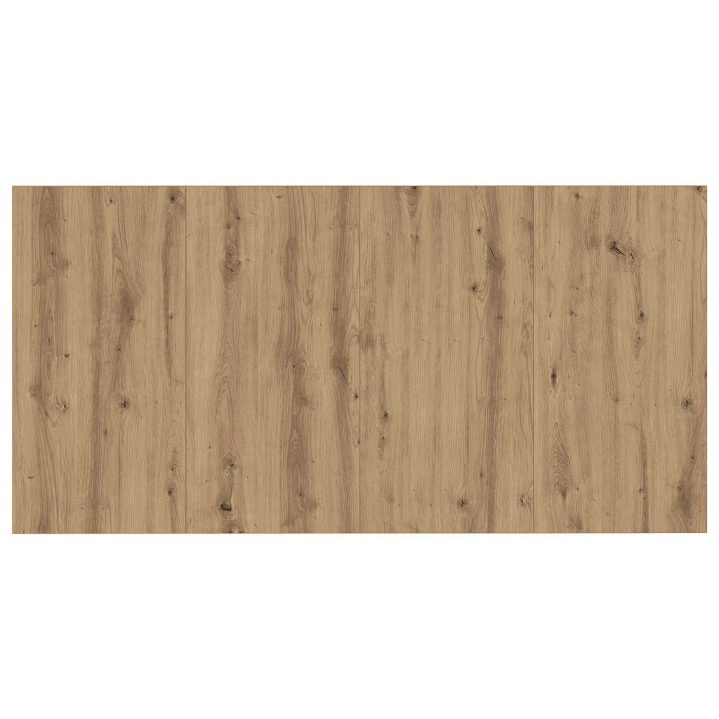Cabecero con Mueble 3 pcs Roble artesanal Madera de ingeniería