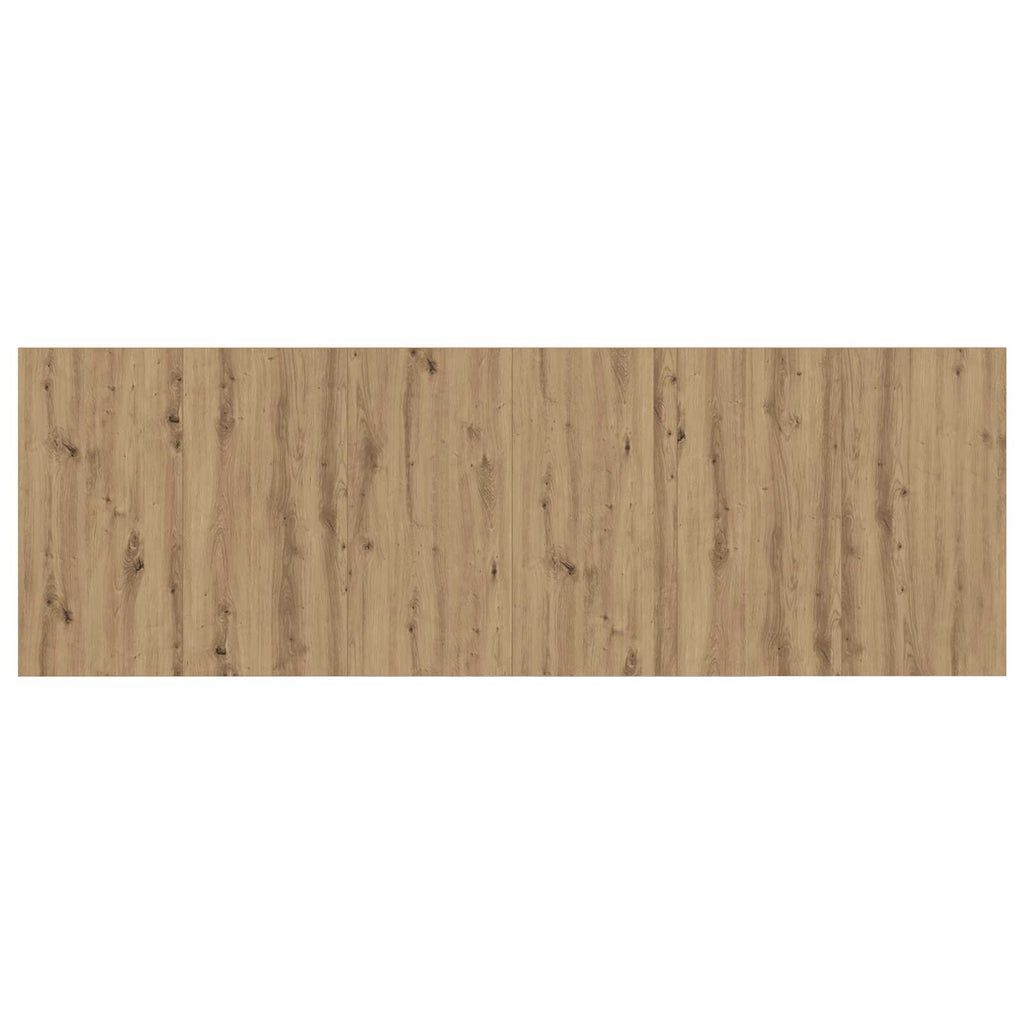 Cabecero con Mueble 3 pcs Roble artesanal Madera de ingeniería