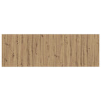 Cabecero con Mueble 3 pcs Roble artesanal Madera de ingeniería