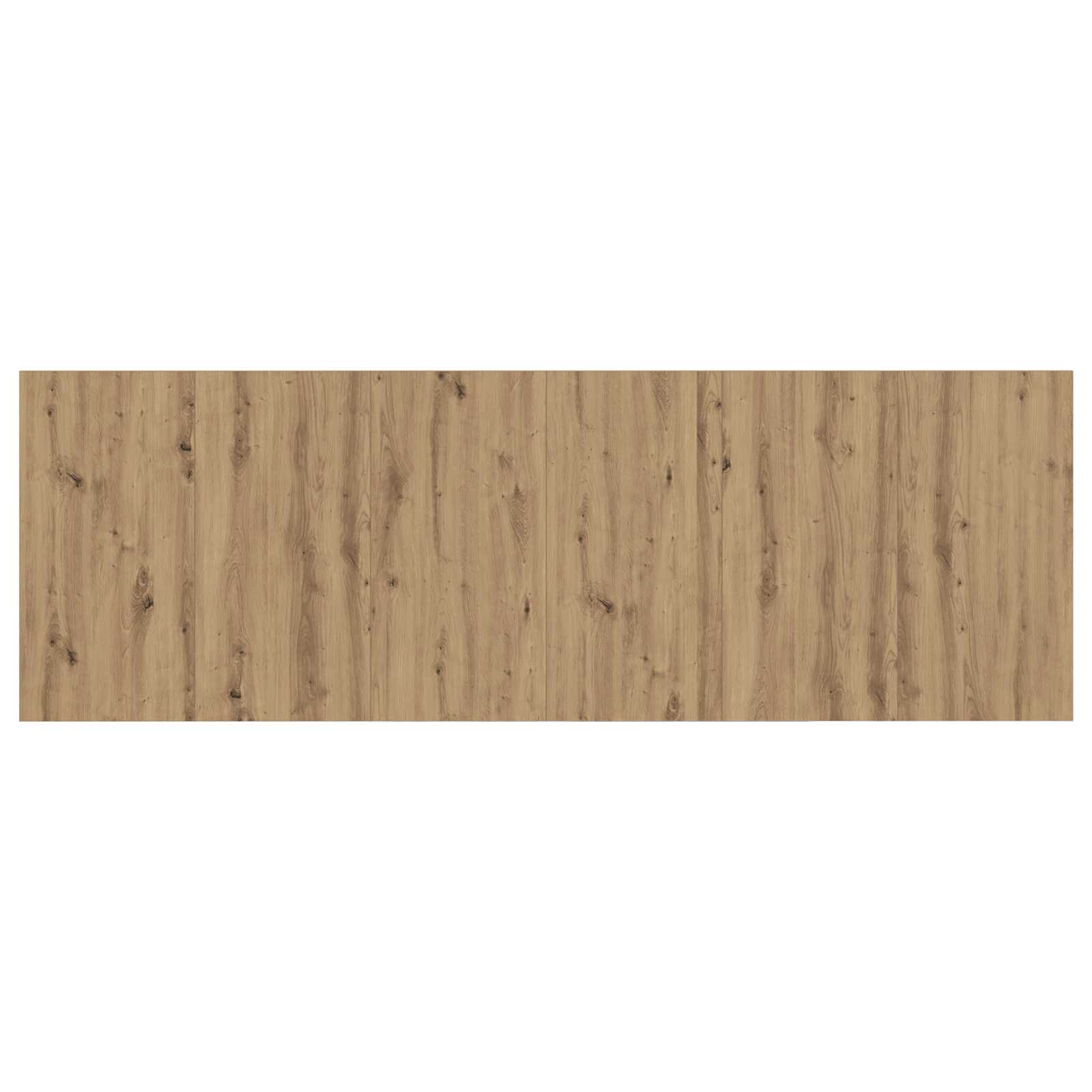 Cabecero con Mueble 3 pcs Roble artesanal Madera de ingeniería