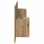 Cabecero con Mueble 3 pcs Roble artesanal Madera de ingeniería
