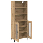 Aparador alto Roble artesanal 69,5 x 34 x 180 cm