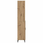 Aparador alto Roble artesanal 69,5 x 34 x 180 cm