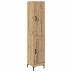 Aparador alto Roble artesanal 69,5 x 34 x 180 cm