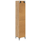 Aparador alto Roble artesanal 69,5 x 34 x 180 cm
