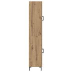 Aparador alto Roble artesanal 69,5 x 34 x 180 cm