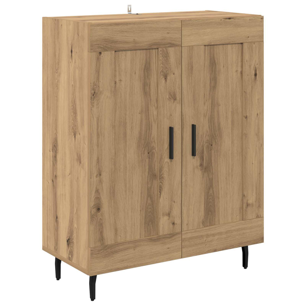 Aparador alto Roble artesanal 69,5 x 34 x 180 cm