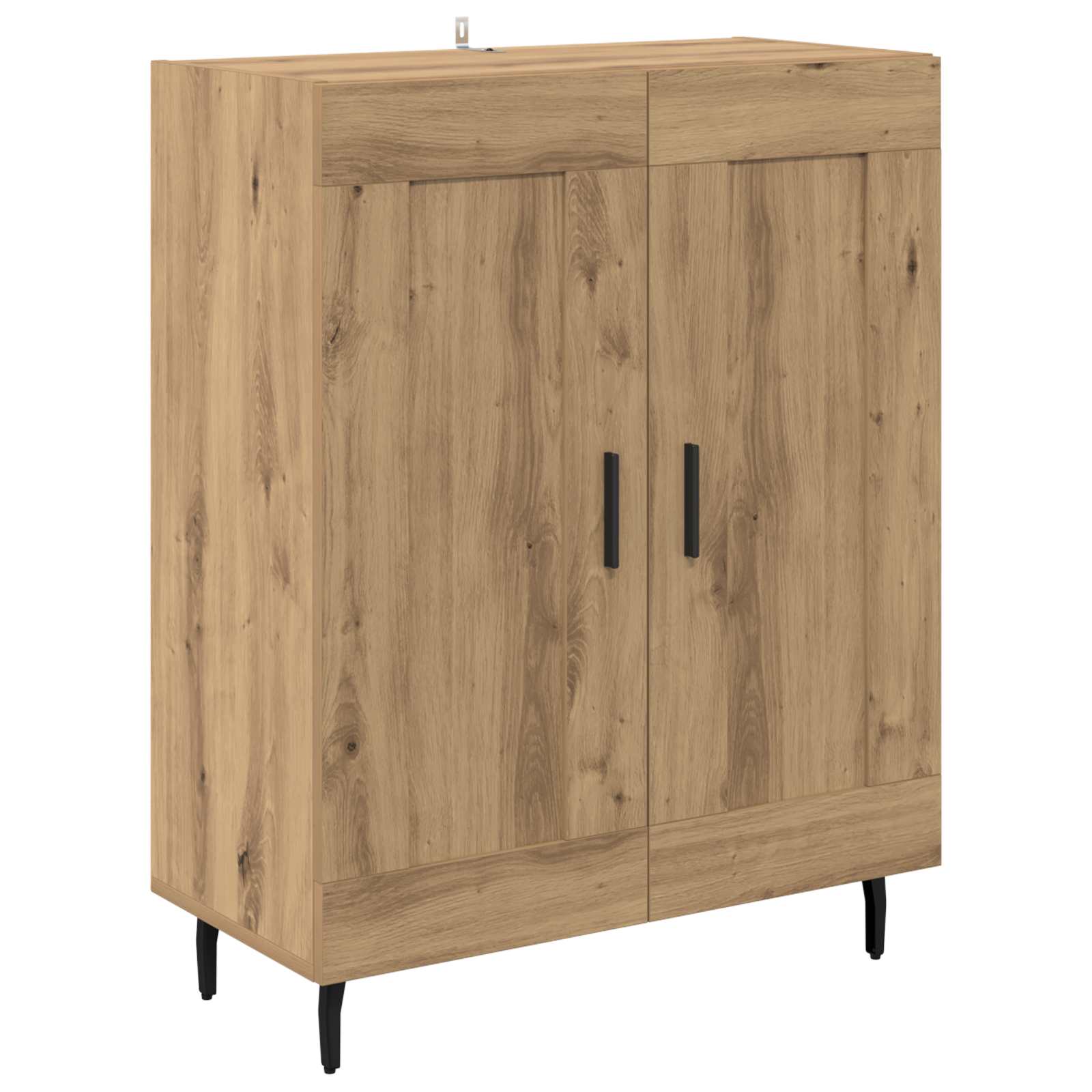 Aparador alto Roble artesanal 69,5 x 34 x 180 cm