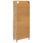 Aparador alto Roble artesanal 69,5 x 34 x 180 cm