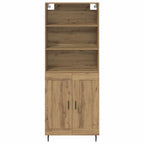 Aparador alto Roble artesanal 69,5 x 34 x 180 cm