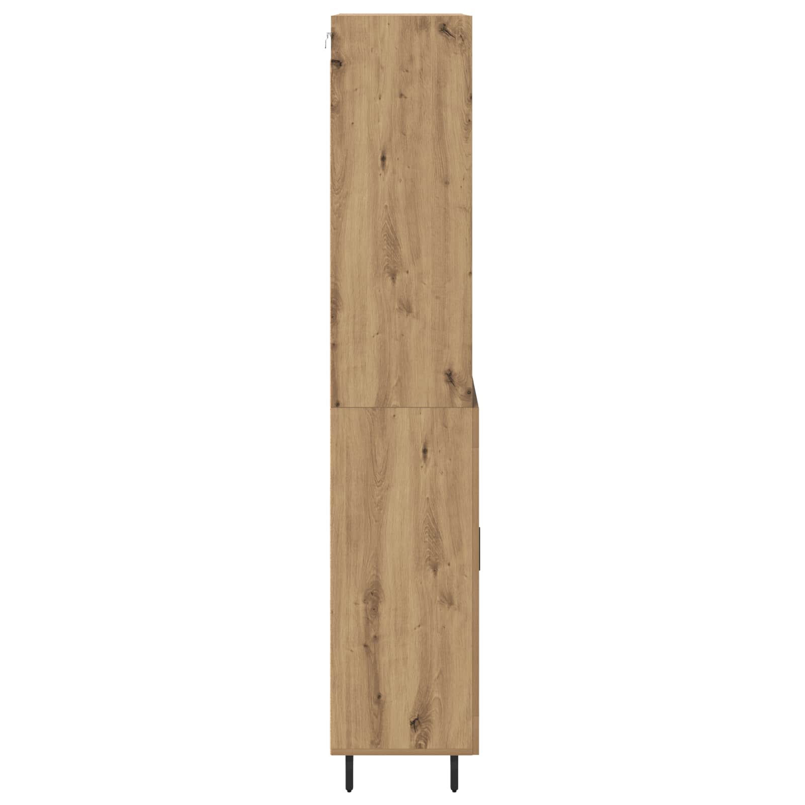 Aparador alto Roble artesanal 69,5 x 34 x 180 cm