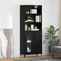 Aparador alto Roble Negro 69,5 x 34 x 180 cm