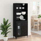 Aparador alto Roble Negro 69,5 x 34 x 180 cm
