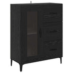 Aparador alto Roble Negro 69,5 x 34 x 180 cm