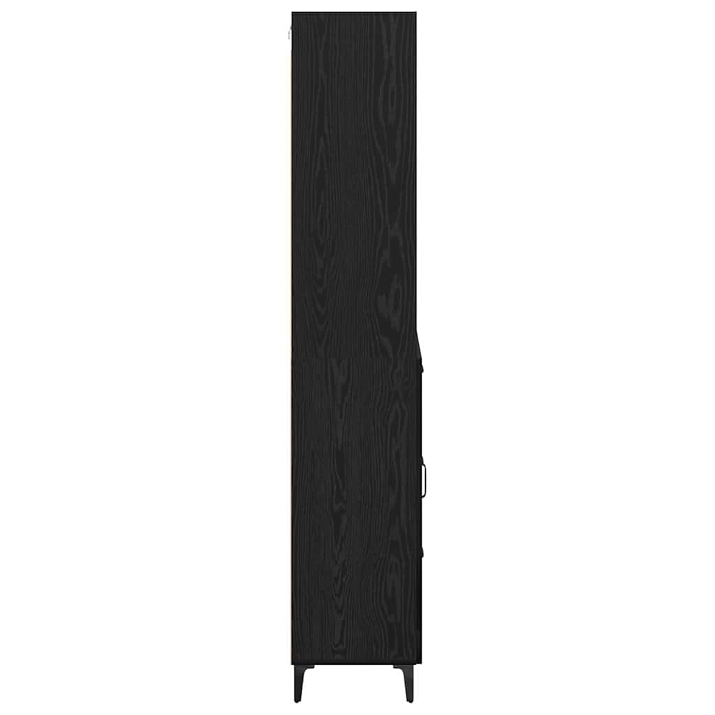 Aparador alto Roble Negro 69,5 x 34 x 180 cm