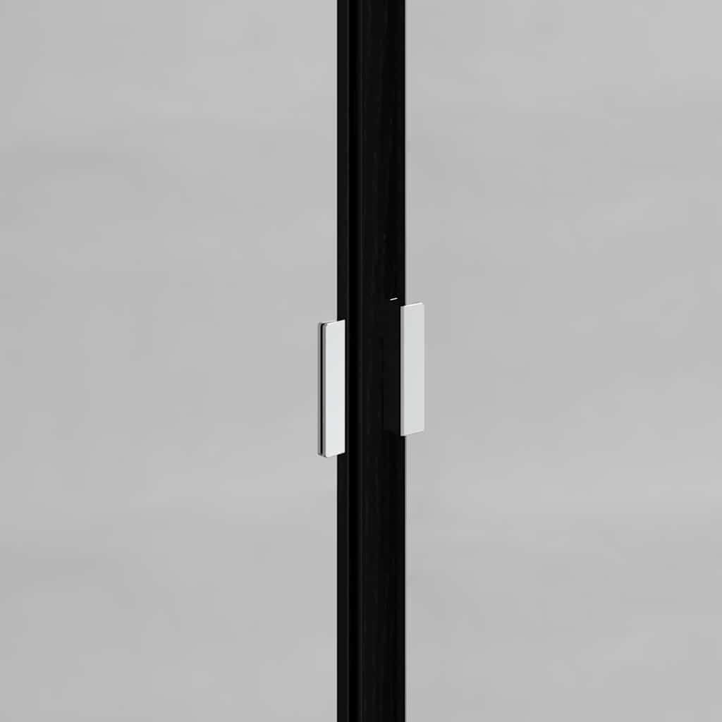 Juego de Muebles de Baño 3 pcs Roble Negro Madera de ingeniería