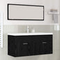Engineered Wood Bathroom Cabinet with Drawer