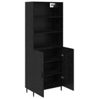 Aparador alto Roble Negro 69,5 x 34 x 180 cm