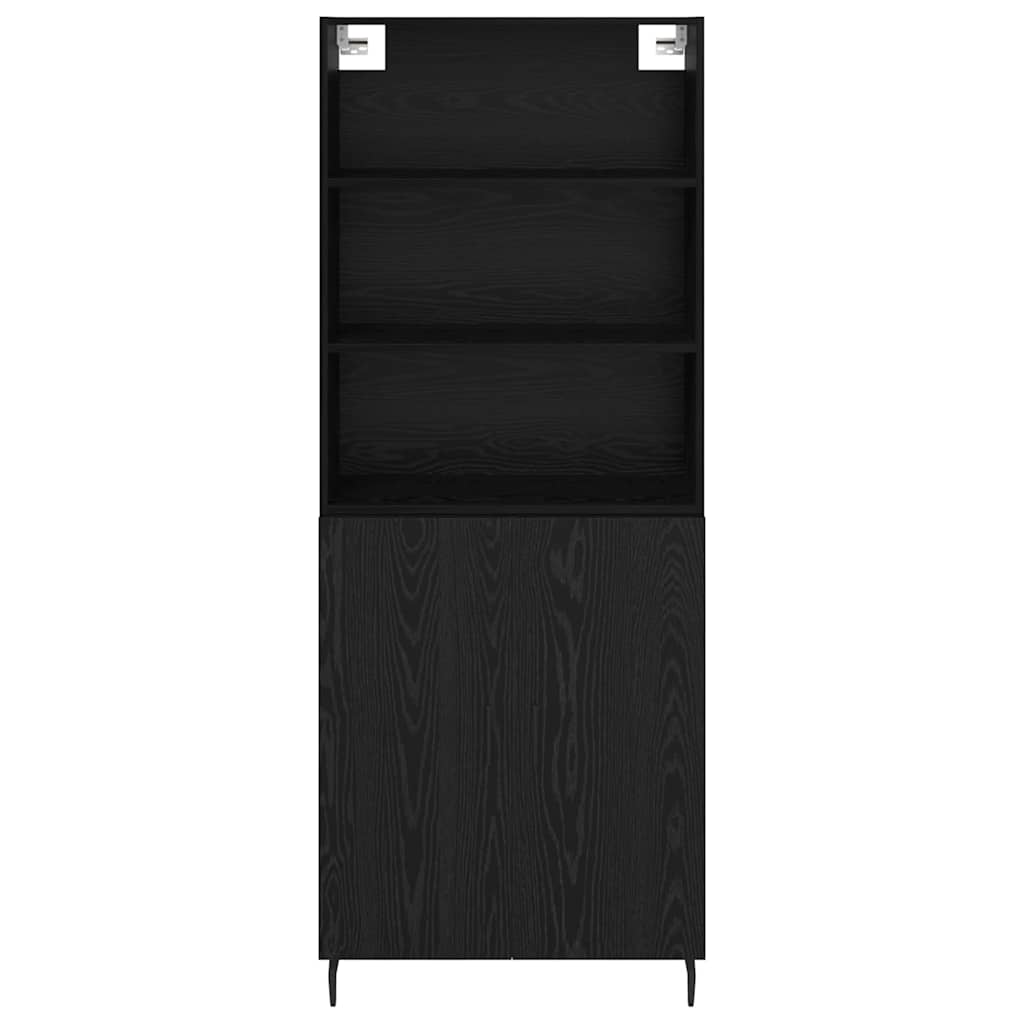 Aparador alto Roble Negro 69,5 x 34 x 180 cm