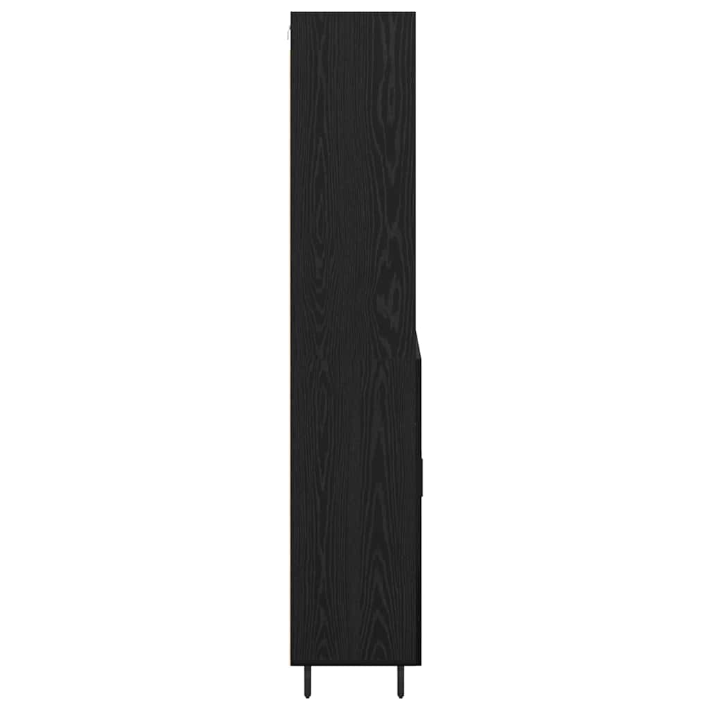 Aparador alto Roble Negro 69,5 x 34 x 180 cm