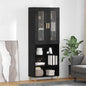 Aparador alto Madera envejecida 69,5 x 34 x 180 cm