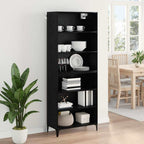 Aparador alto Roble Negro 69,5 x 34 x 180 cm