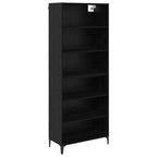Aparador alto Roble Negro 69,5 x 34 x 180 cm