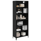 Aparador alto Roble Negro 69,5 x 34 x 180 cm