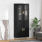 Tall sideboard Aged wood 69.5 x 34 x 180 cm