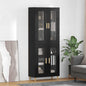 Aparador alto Madera envejecida 69,5 x 34 x 180 cm