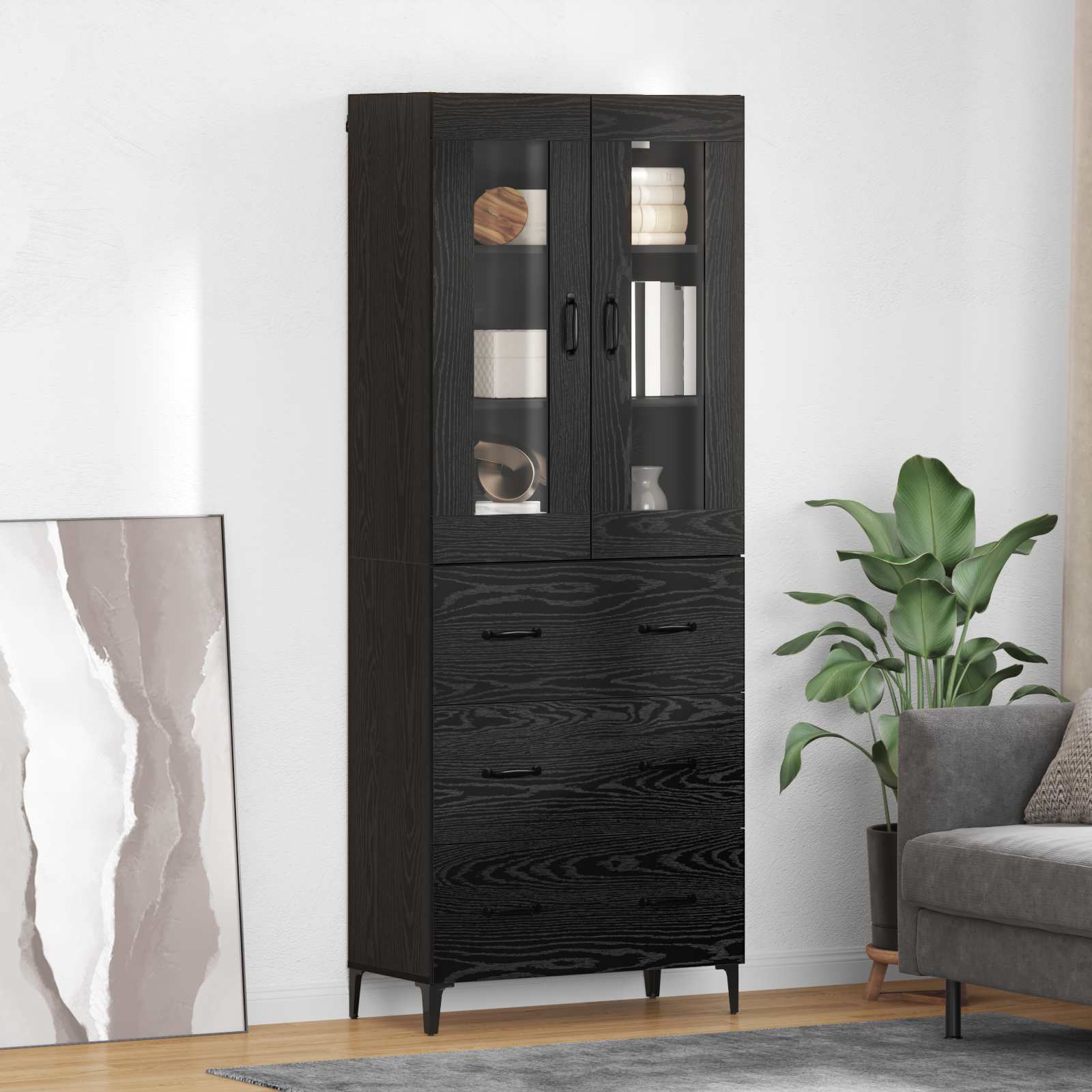 Alacena Madera Vieja 69,5 x 34 x 180 cm Madera contrachapada