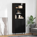 Aparador alto Roble Negro 69,5 x 34 x 180 cm