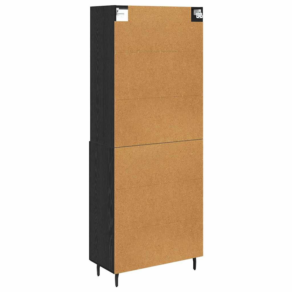 Aparador alto Roble Negro 69,5 x 34 x 180 cm