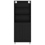 Aparador alto Roble Negro 69,5 x 34 x 180 cm