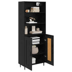 Aparador alto Roble Negro 69,5 x 34 x 180 cm