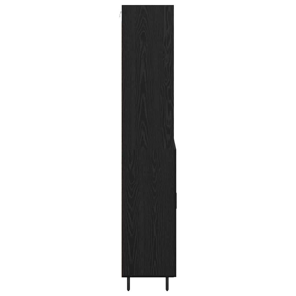 Aparador alto Roble Negro 69,5 x 34 x 180 cm
