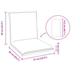 Sillón ajustable Azul Tela