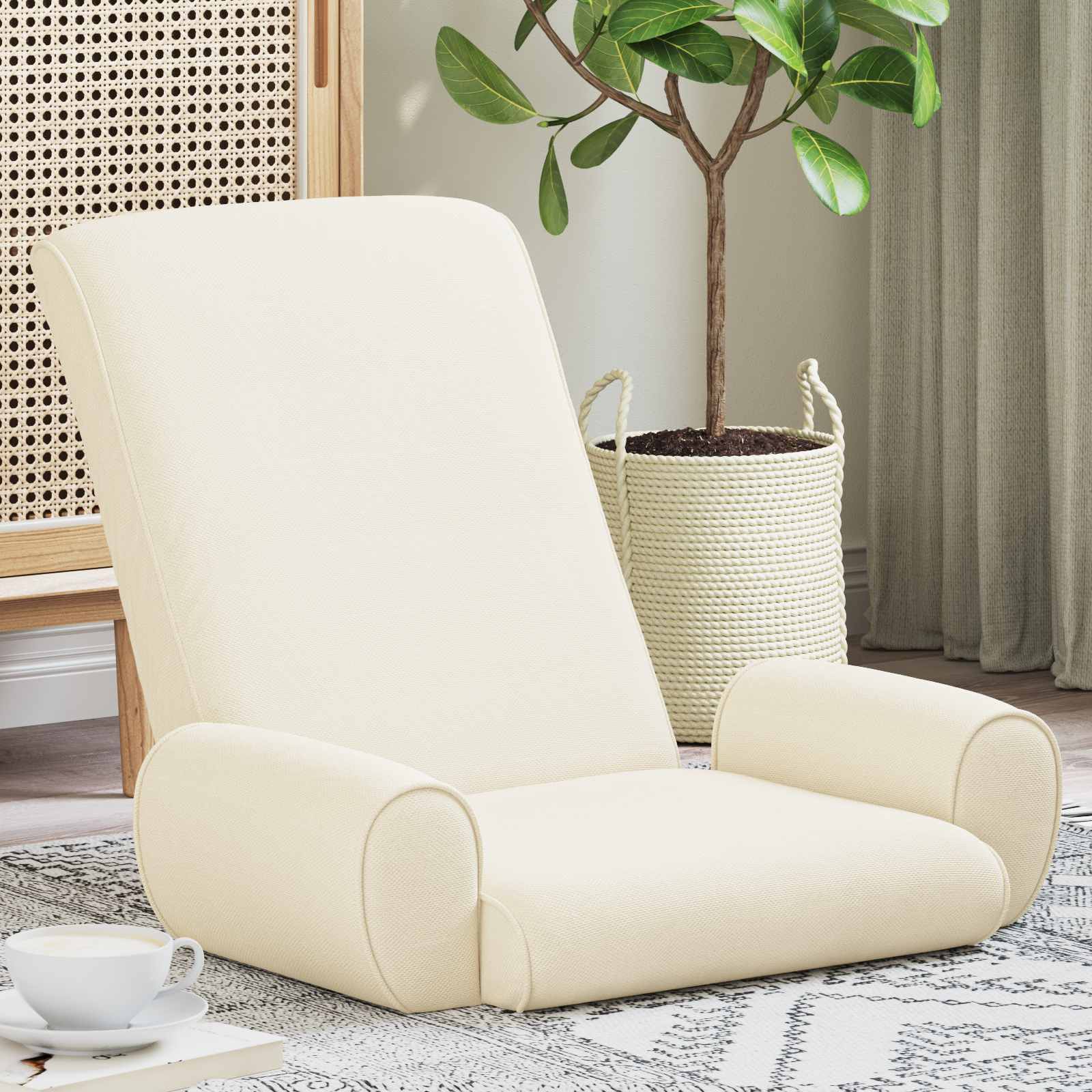 Sillón ajustable Arena Terciopelo granuloso