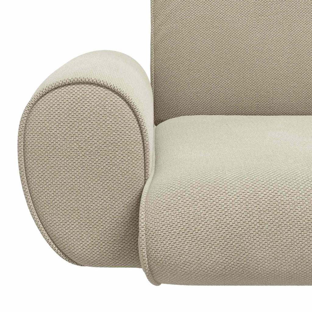Sillón ajustable Arena Terciopelo granuloso