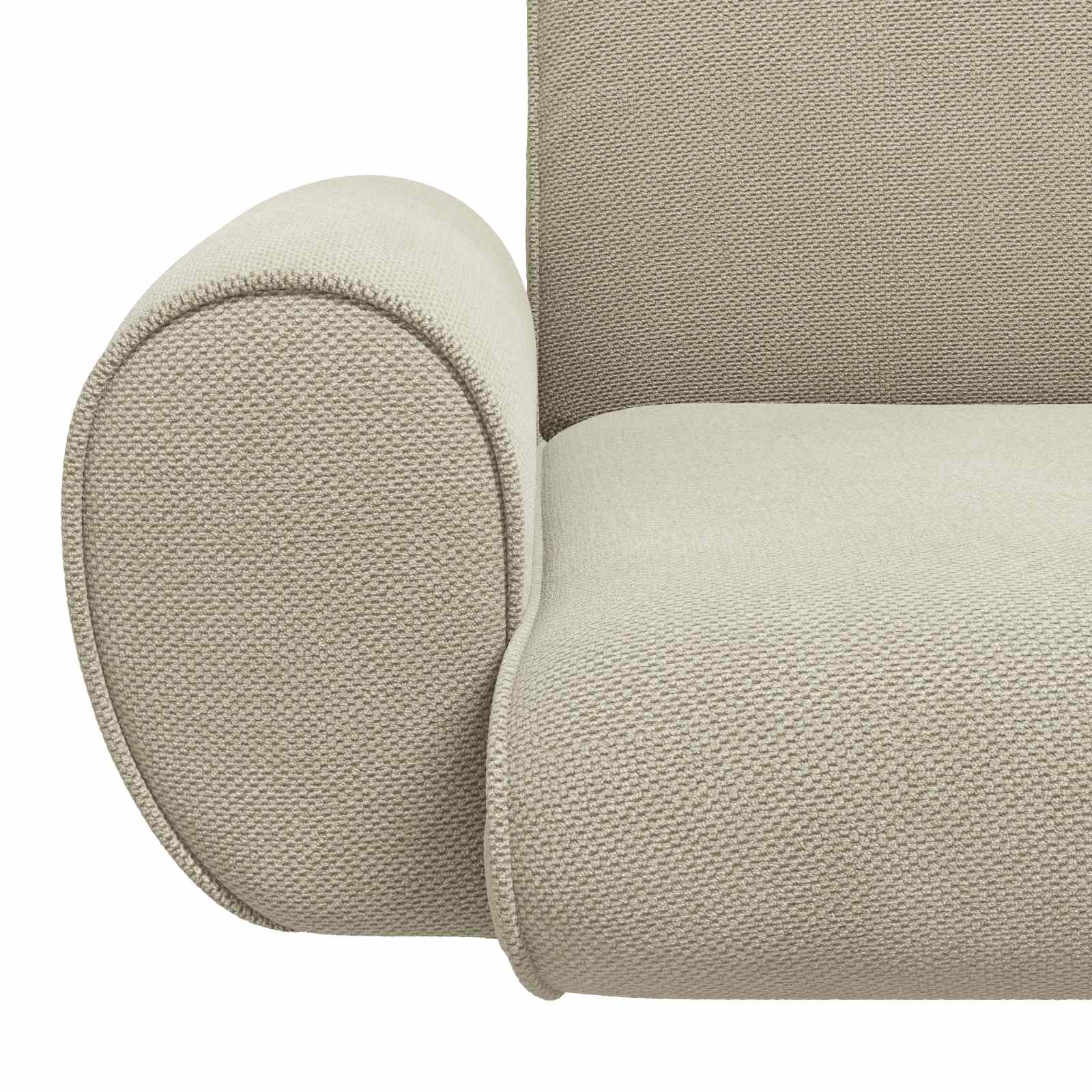 Sillón ajustable Arena Terciopelo granuloso