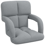 Sillón de suelo ajustable con reposabrazos