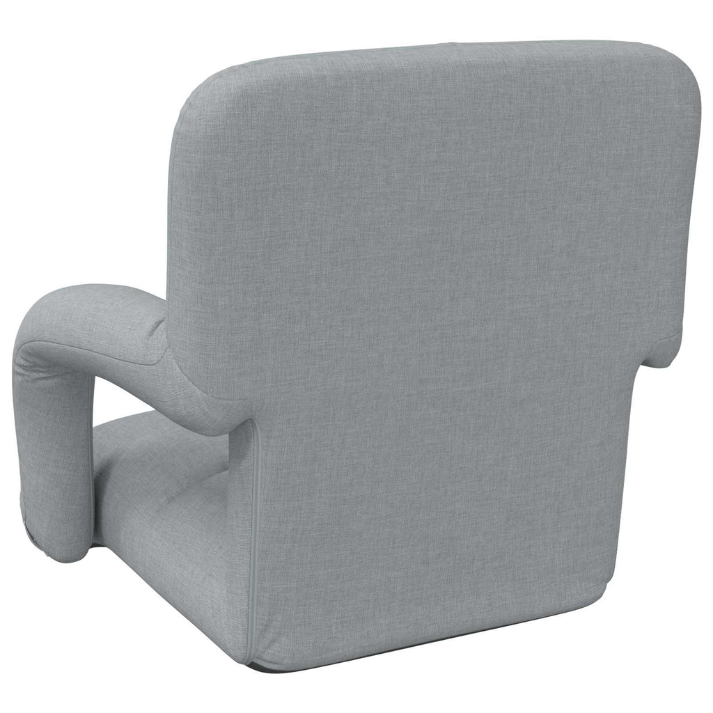 Sillón de suelo ajustable con reposabrazos